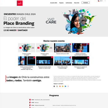 Marca Chile's Website